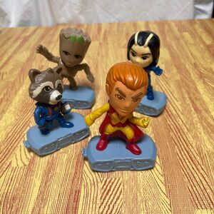 McDonald's Happy Meal Toys Marvel Guardians of the Galaxy 2023 Lot of 4
